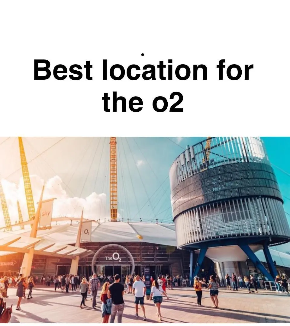 런던 O2 & Excel Zone 2 Sleeps 6 아파트 0*,  영국